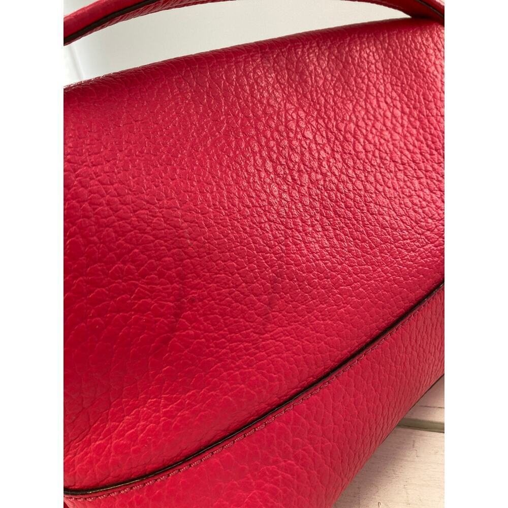 KATE SPADE HOT PINK PEBBLED LEATHER CROSSBODY BAG (ASIS) - Picture 5 of 16